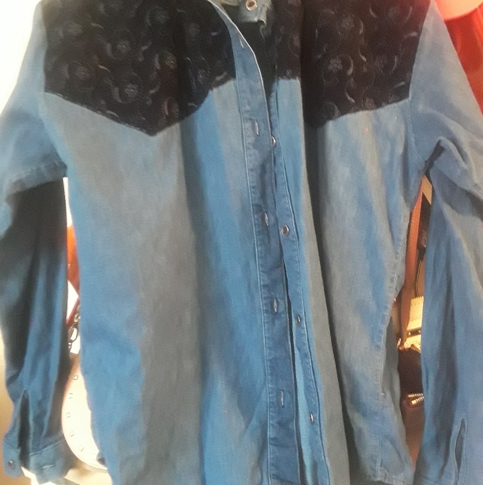 Blue jean jacket